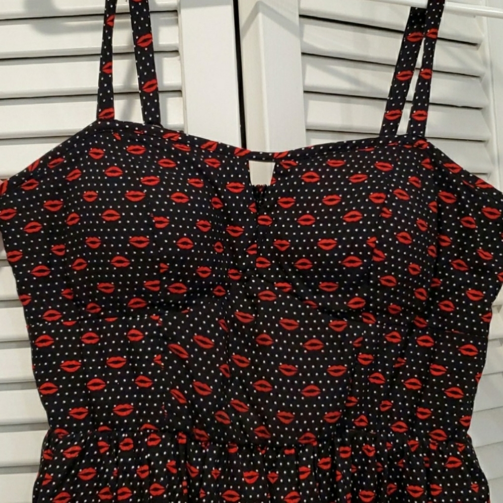 Retro Strappy Dress